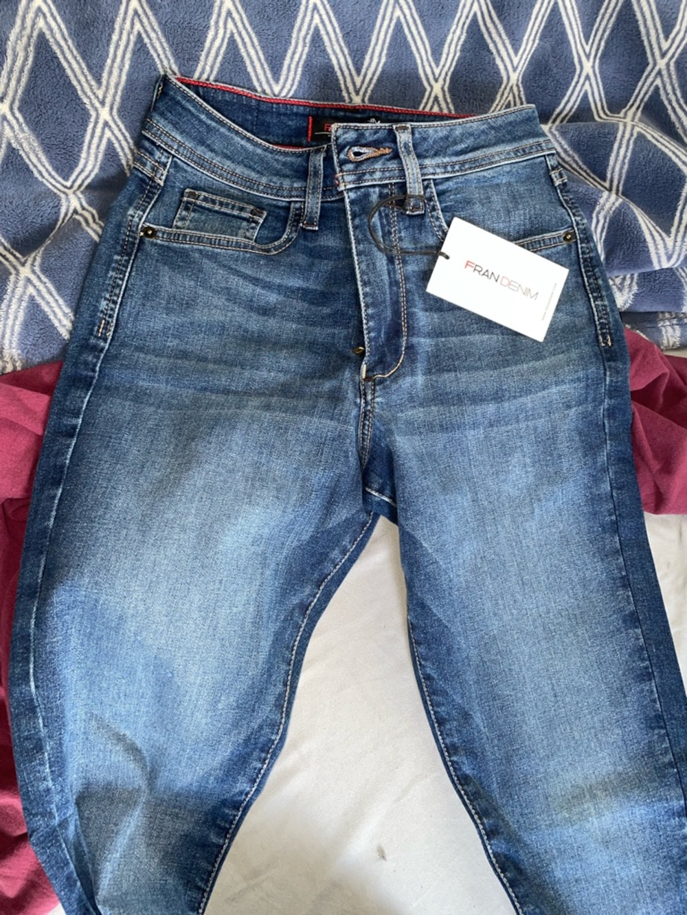 Ladies denim jeans